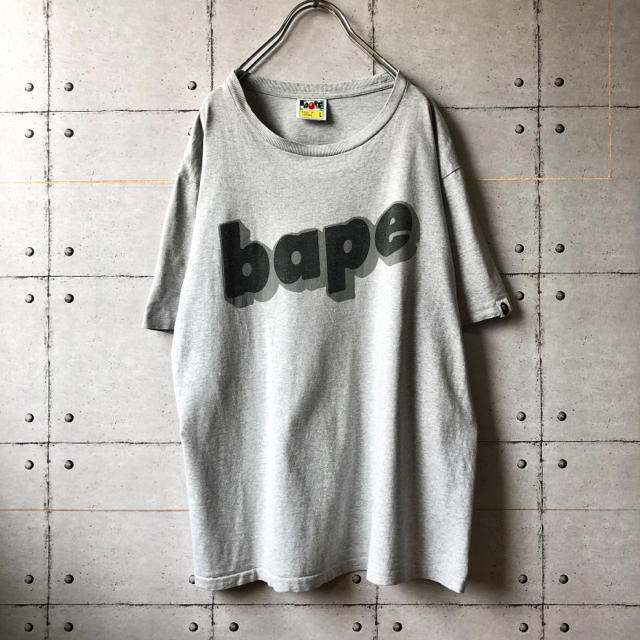 【激レア】 A BATHING APE エイプ デカロゴ ビッグサイズ Tシャツ 1