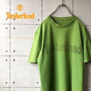 ティンバーランド(Timberland)の【激レア】 90s ティンバーランド デカロゴ くすみカラー Tシャツ(Tシャツ/カットソー(半袖/袖なし))