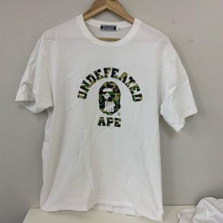 アベイシングエイプ(A BATHING APE)のAPE × UNDEFFATED コラボTシャツ XL(Tシャツ/カットソー(半袖/袖なし))