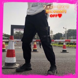 お問い合わせ殺到！おしゃれカーゴパンツ⭐️  フォロー割りで更に¥200円OFF(ワークパンツ/カーゴパンツ)