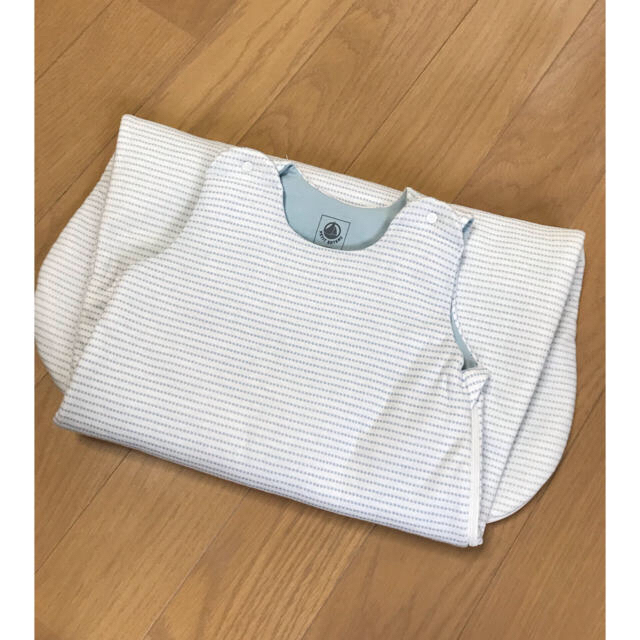 PETIT BATEAU(プチバトー)の未使用！ プチバトー⚓︎スリーパー キッズ/ベビー/マタニティのこども用ファッション小物(おくるみ/ブランケット)の商品写真