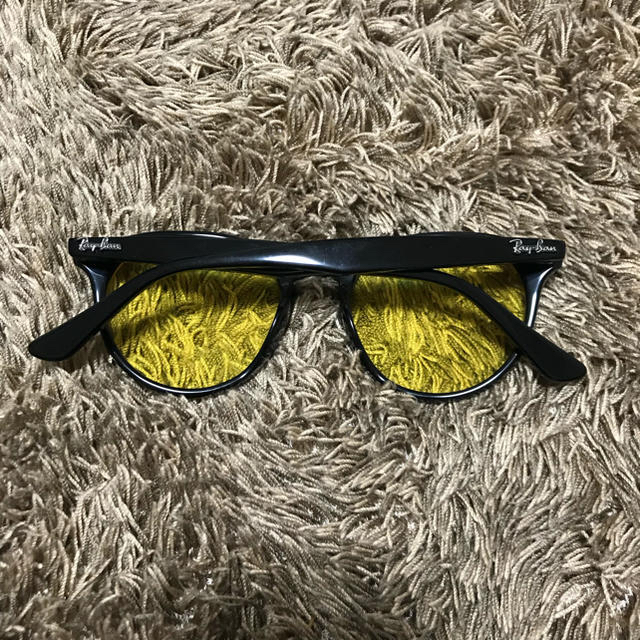 Ray-Ban(レイバン)のレイバン イエローレンズ 正規品 美品 メンズのファッション小物(サングラス/メガネ)の商品写真