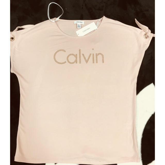 Calvin Klein(カルバンクライン)の新品タグ付きカルバンクラインTシャツ レディースのトップス(Tシャツ(半袖/袖なし))の商品写真