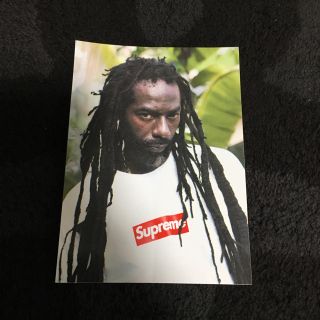 シュプリーム(Supreme)のSupreme Buju Banton ステッカー(しおり/ステッカー)