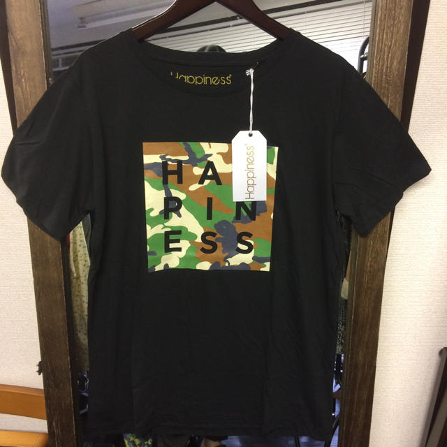 Happiness(ハピネス)の【新品】Happiness ボックスプリントTシャツ 48 Mサイズ メンズのトップス(Tシャツ/カットソー(半袖/袖なし))の商品写真