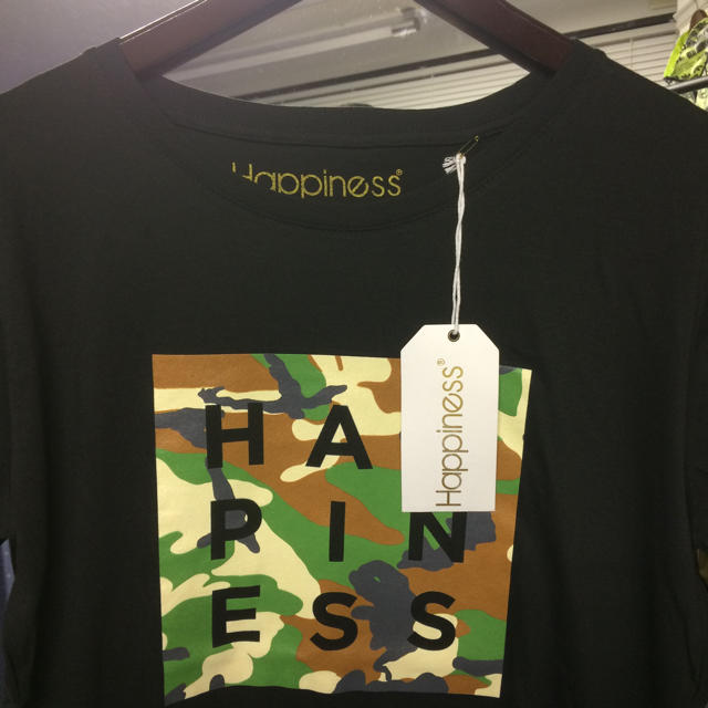 Happiness(ハピネス)の【新品】Happiness ボックスプリントTシャツ 48 Mサイズ メンズのトップス(Tシャツ/カットソー(半袖/袖なし))の商品写真