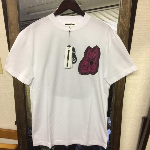 【新品】McQ スカルラビット プリントTシャツ Sサイズ