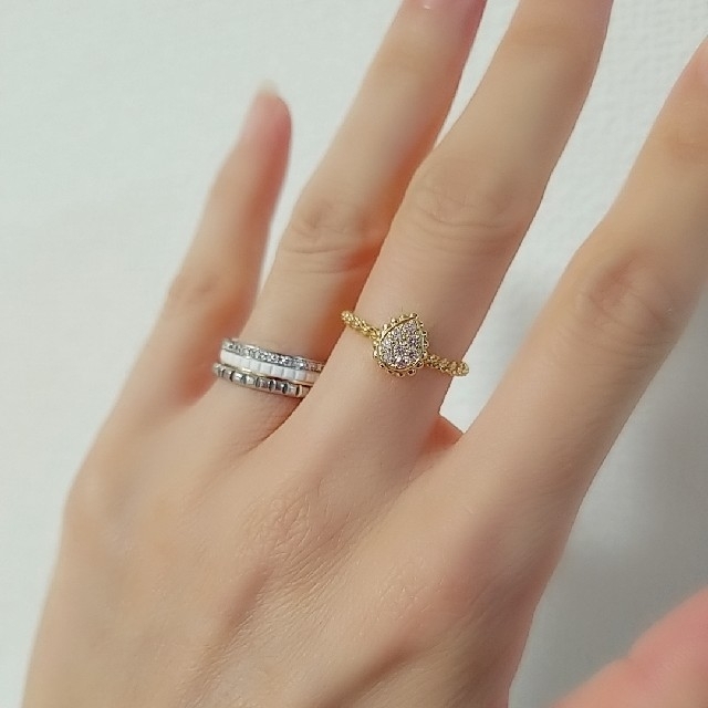 BOUCHERON(ブシュロン)の今だけ値下げ！BOUCHERONセルパンボエムリングエクストラリング12号 　 レディースのアクセサリー(リング(指輪))の商品写真