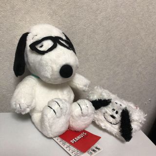 スヌーピー(SNOOPY)のスヌーピー ぬいぐるみ&スリーブカバー(キャラクターグッズ)