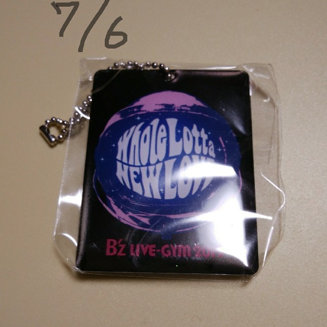 B'z  7月6日 大阪城ホール 通算1000回目 NEW LOVE
 チャーム