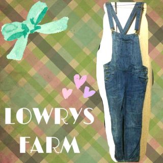 ローリーズファーム(LOWRYS FARM)のデニムサロペット(サロペット/オーバーオール)