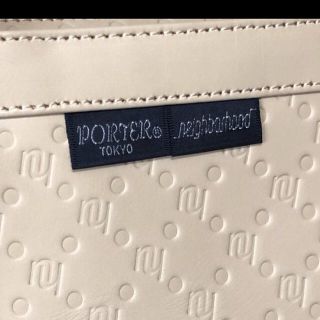 【美品】PORTER× neighborhood コラボ トートバッグ 0362