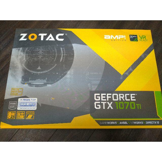 PC/タブレットZOTAC GeForce® GTX 1070 Ti グラボ GPU