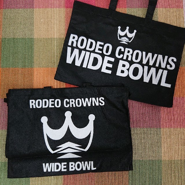 RODEO CROWNS(ロデオクラウンズ)のrodeocrowos ショッパー 2枚セット レディースのバッグ(ショップ袋)の商品写真