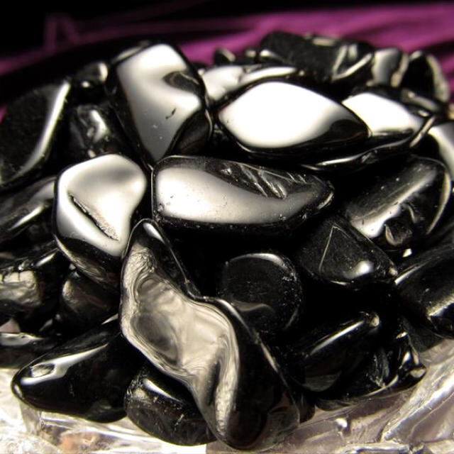 ★限定再入荷★希少チベット産♢破邪の石【200g天然黒水晶モリオンさざれ】❤️