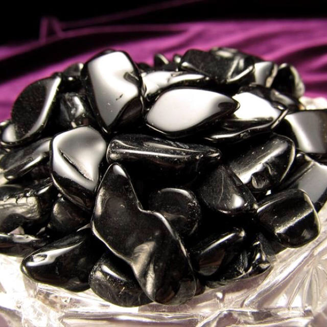 ★限定再入荷★希少チベット産♢破邪の石【200g天然黒水晶モリオンさざれ】❤️