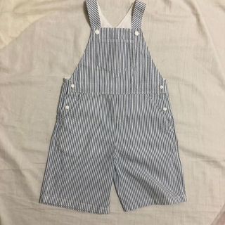 プチバトー(PETIT BATEAU)のSALE☆プチバトー 36m シアサッカーショートサロペット(パンツ/スパッツ)