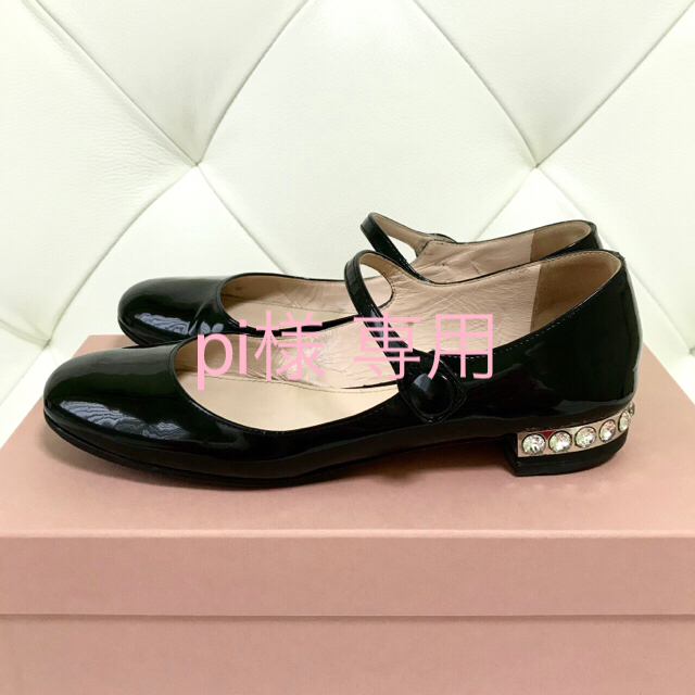miumiu - miumiu メリージェーン 36の通販 by M♡SHOP|ミュウミュウ