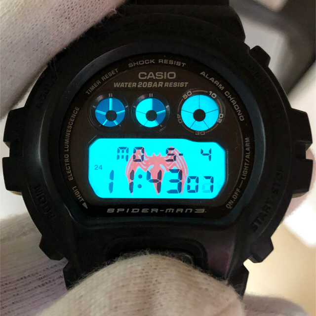 G-SHOCK(ジーショック)のコラボ/G-SHOCK/スピード/DW-6900/ヴェノム/スパイダーマン/限定 メンズの時計(腕時計(デジタル))の商品写真