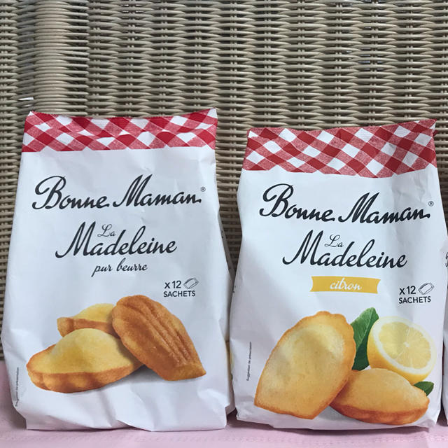 ボンヌママン マドレーヌ ✴︎日本未発売✴︎バター風味xレモン ボンヌママン マドレーヌ ✴︎日本未発売✴︎バター風味xレモン