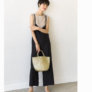 ユナイテッドアローズグリーンレーベルリラクシング(UNITED ARROWS green label relaxing)のユナイテッドアローズ グリーンレーベル 新品未使用 リネンライク サロペット(サロペット/オーバーオール)