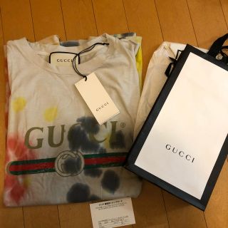 グッチ(Gucci)の正規店購入 グッチ オーバーサイズ ロゴTシャツ(Tシャツ(半袖/袖なし))