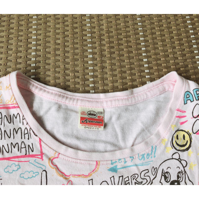 アンパンマン(アンパンマン)のアンパンマン Tシャツ 120㎝ キッズ/ベビー/マタニティのキッズ服女の子用(90cm~)(Tシャツ/カットソー)の商品写真