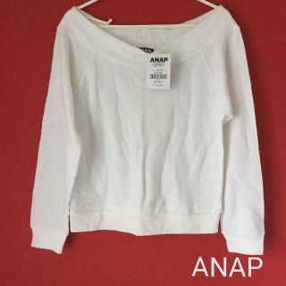 アナップ(ANAP)のANAP オフショルカットソー(カットソー(長袖/七分))