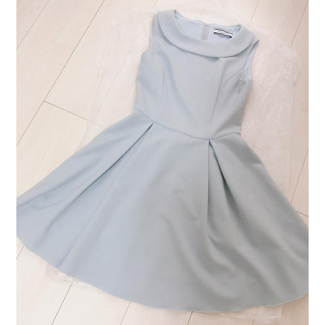 美品❤︎フォクシー ラウンドカラーワンピース | フリマアプリ ラクマ