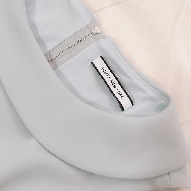 美品❤︎フォクシー ラウンドカラーワンピース