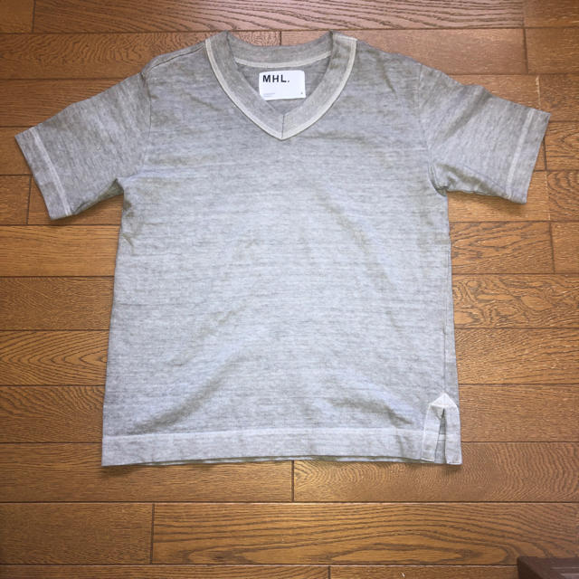 MARGARET HOWELL(マーガレットハウエル)のMHL グレーカットソー レディースのトップス(Tシャツ(半袖/袖なし))の商品写真