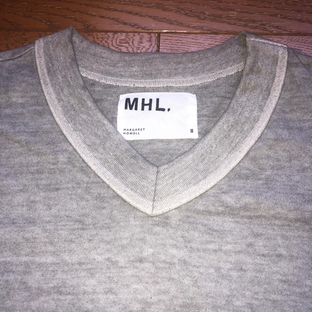 MARGARET HOWELL(マーガレットハウエル)のMHL グレーカットソー レディースのトップス(Tシャツ(半袖/袖なし))の商品写真