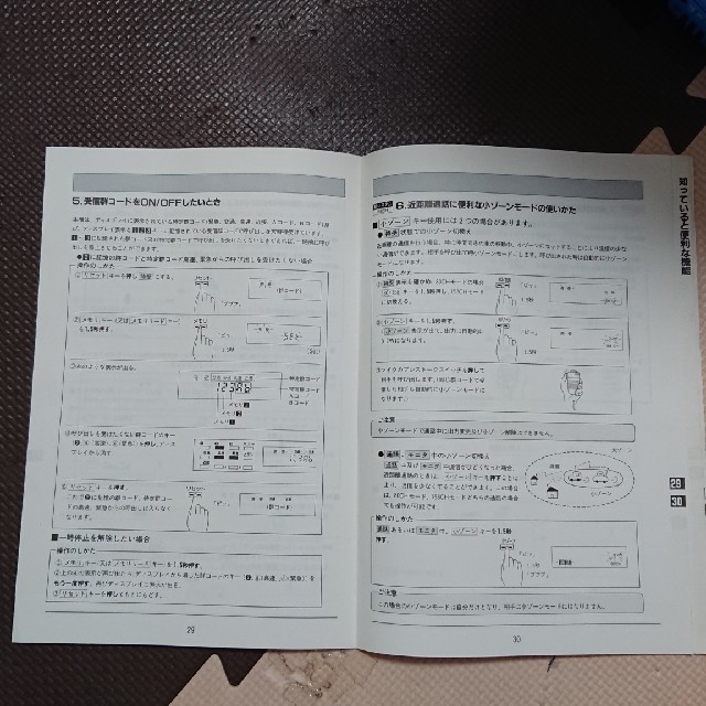 Panasonic(パナソニック)の(149)無線機 説明書 エンタメ/ホビーのテーブルゲーム/ホビー(アマチュア無線)の商品写真