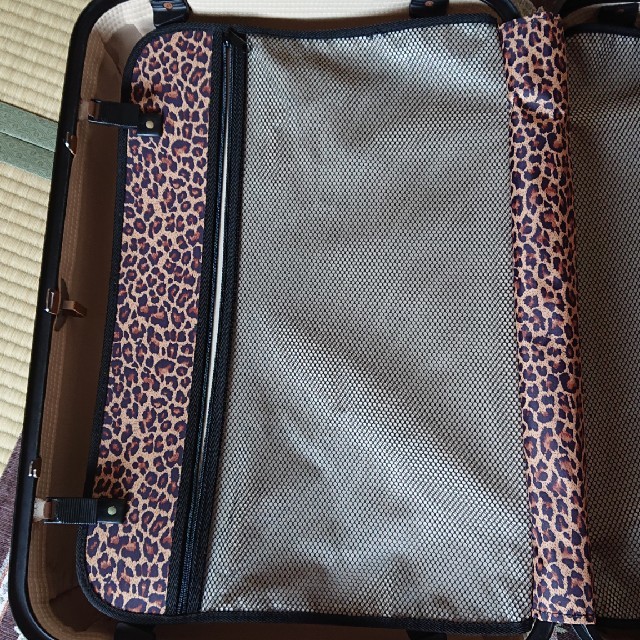 旅行出張に便利!ヒョウ柄豹柄レオパードスーツケースキャリー 旅行出張に便利!ヒョウ柄豹柄レオパードスーツケースキャリー