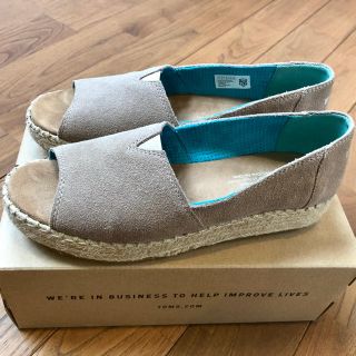 トムズ(TOMS)のTOMS 24cm オープントゥサンダル(サンダル)