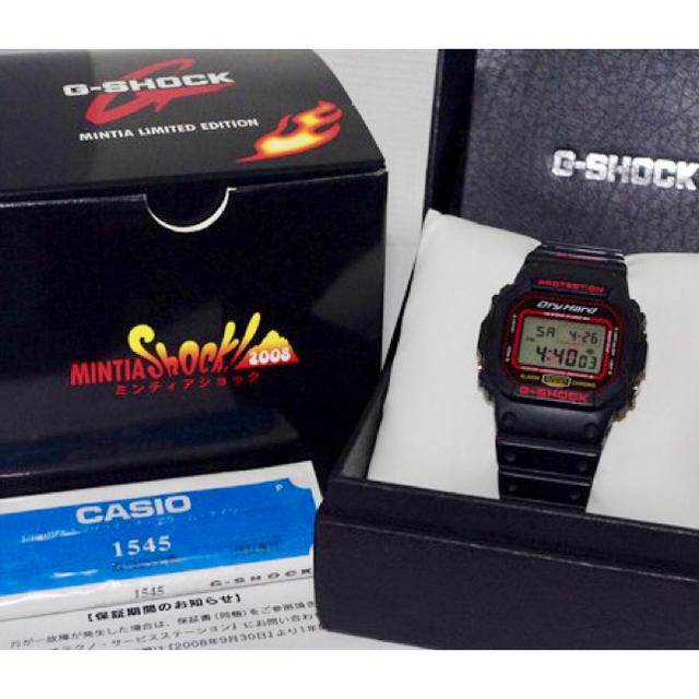 G-SHOCK - コラボ/G-SHOCK/ミンティア/スピード/限定/DW-5600/箱 G-SHOCK - コラボ/G-SHOCK/ミンティア/スピード/限定/DW-5600/箱