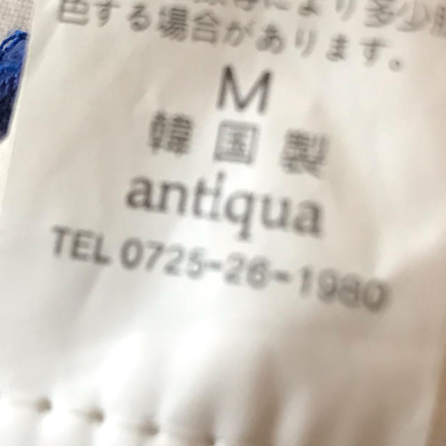 antiqua(アンティカ)の半袖シャツ レディースのトップス(Tシャツ(半袖/袖なし))の商品写真