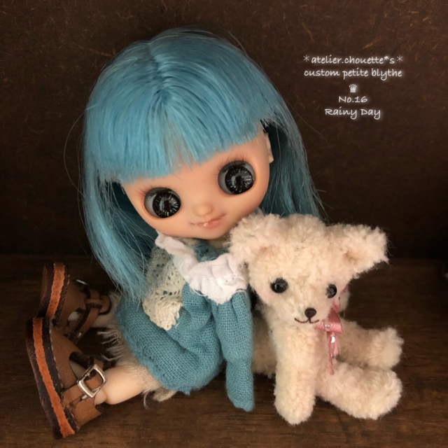 Blythedollプチブライス カスタム レイニーディ カスタムブライス キューポッシュボディ