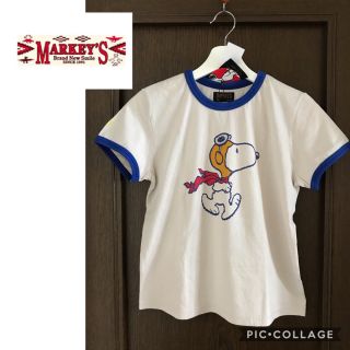 マーキーズ(MARKEY'S)のタグ付き新品未使用品！マーキーズ＊スヌーピー Tシャツ カットソー(Tシャツ(半袖/袖なし))