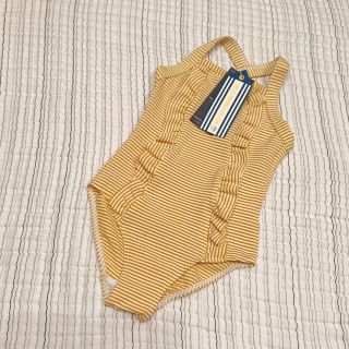 プチバトー(PETIT BATEAU)の【sumi230様ご専用】プチバトー 19SS シアサッカーワンピース水着 6a(水着)