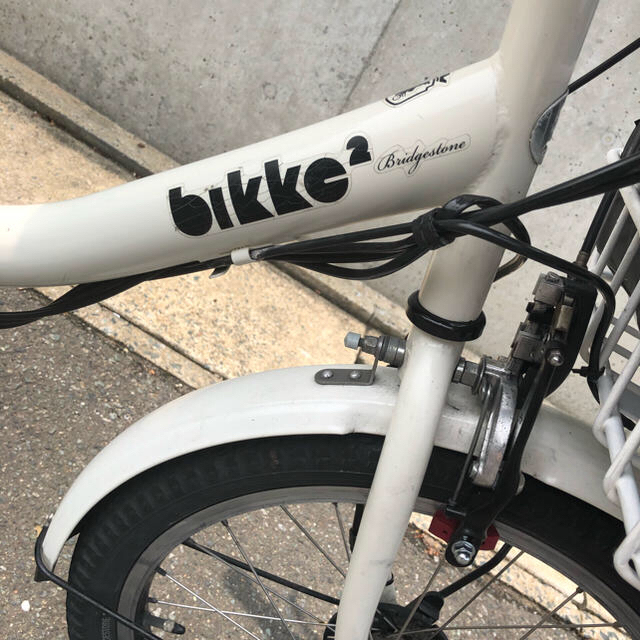 BRIDGESTONE(ブリヂストン)の専用  電動自転車  ブリヂストン 三人乗り 子供のせ  ビッケ  スポーツ/アウトドアの自転車(自転車本体)の商品写真