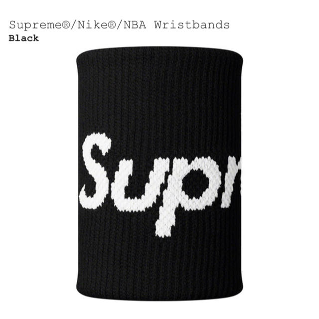 サク69様専用 Supreme Nike NBA Wristband BLACK