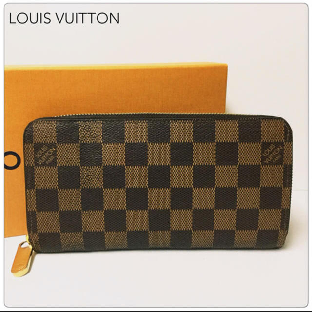 新型2018年製美品！LOUIS VUITTON ダミエ ジッピーウォレット