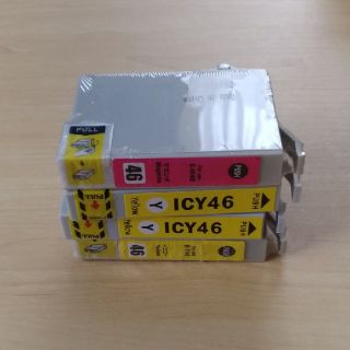 IC46 エプソン 互換インク （イエロー×3・マゼンダ×1）(PC周辺機器)