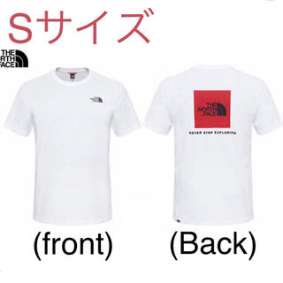 ザノースフェイス(THE NORTH FACE)の最新2019 ノースフェイス Tシャツ 人気Sサイズ 新品未使用品 White(Tシャツ/カットソー(半袖/袖なし))