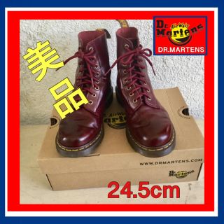 ドクターマーチン(Dr.Martens)の箱付き イギリス製 Dr.マーチン 24.5(ブーツ)