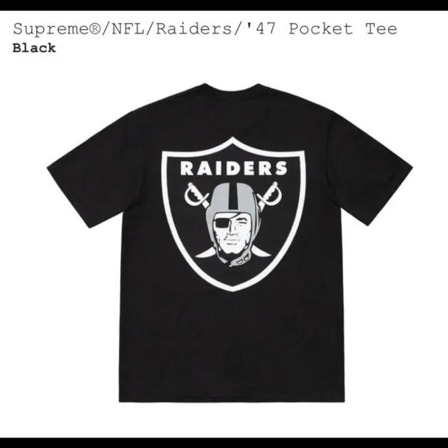 トップスsupreme raiders tシャツ