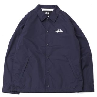 ステューシー(STUSSY)のSTUSSY ベーシックロゴ コーチジャケット(ナイロンジャケット)