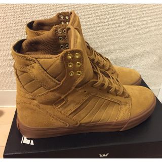 スープラ(SUPRA)のSUPRA SKYTOP TAN/LT GUM(スニーカー)