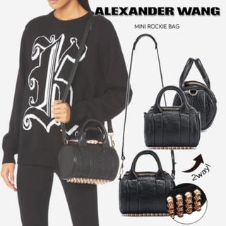アレキサンダーワン(Alexander Wang)のALEXANDER WANG/ミニロッキーバッグ   白(ショルダーバッグ)